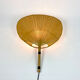 Uchiwa wall light by Ingo Maurer for M-Design, Germany 1970s