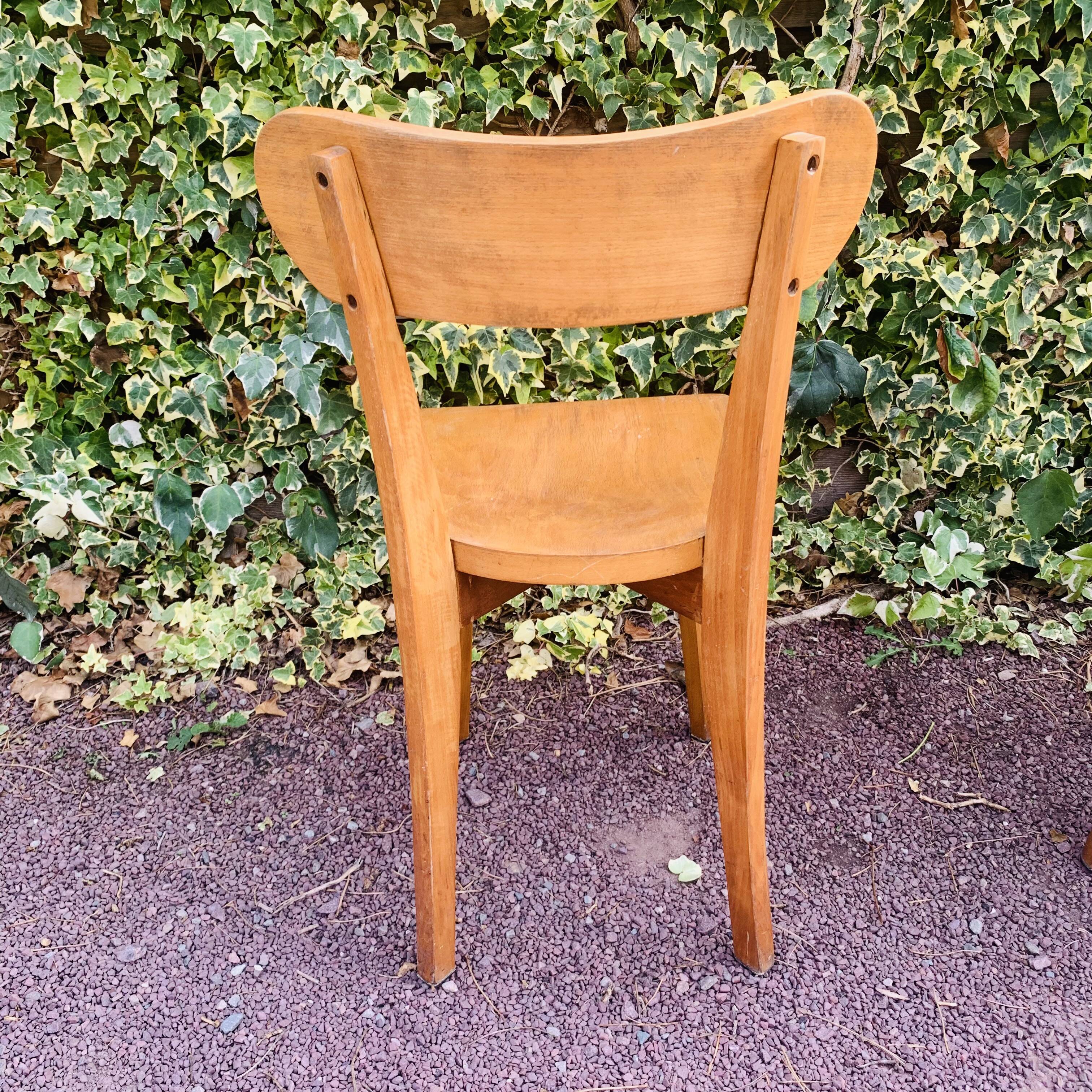 Set of 4 bistro chairs