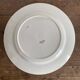 Set of large round white earthenware dishes from Creil and Montereau, 19th century