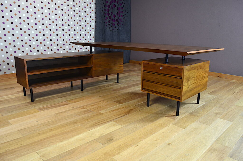 Vintage 1970 corner office