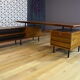 Vintage 1970 corner office