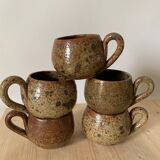 Tasses en grès