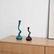 Purple vase, Danish design, 1990s, made in Denmark