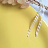 Oval plate Villeroy & Boch yellow