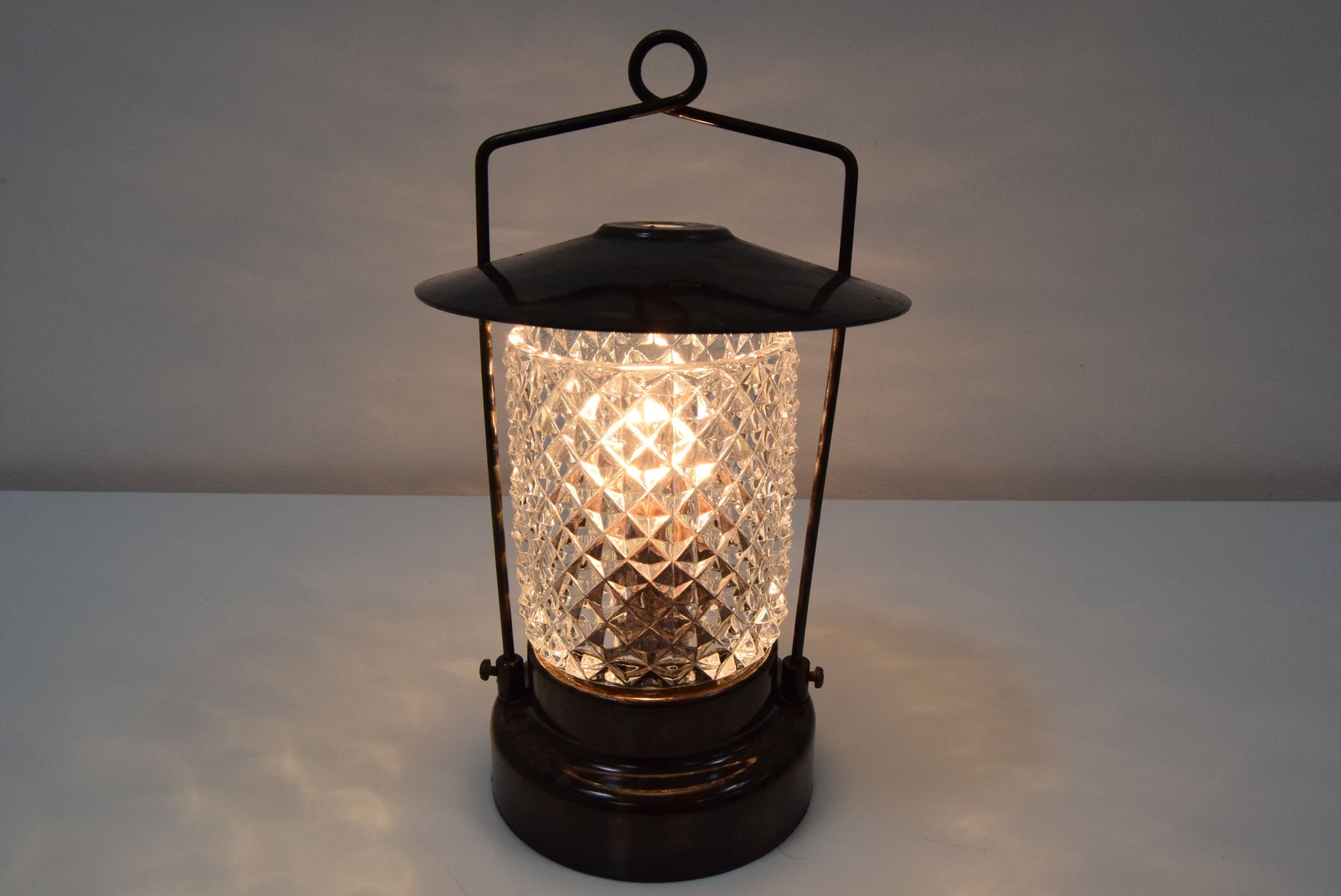 Lampe de table mid-century Lidokov années 1960