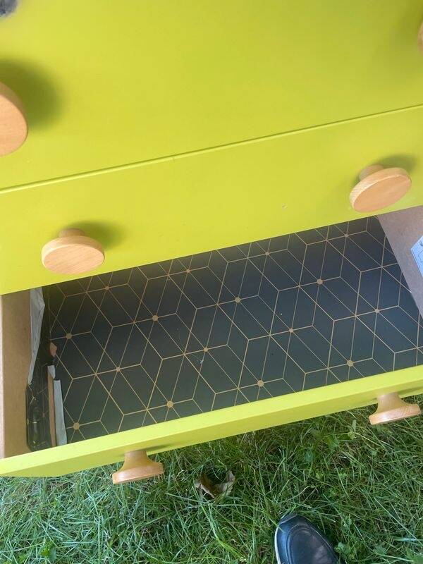 Vintage Vert Baudet Chest of Drawers