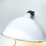 White enamelle tole wall lamp ø 31 cm brand benjamin usa