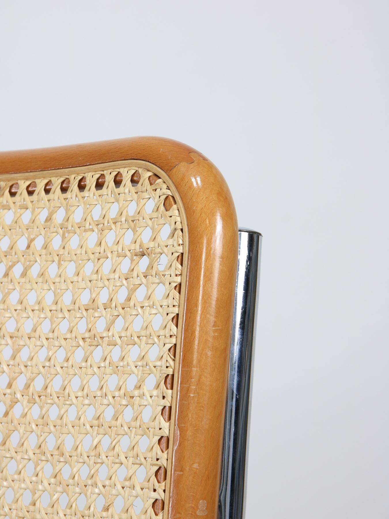 Ensemble de 2 chaises vintage B32 Cesca par Marcel Breuer, années 80.