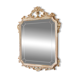 Miroir mural en bois sculpté. Miroir classique.