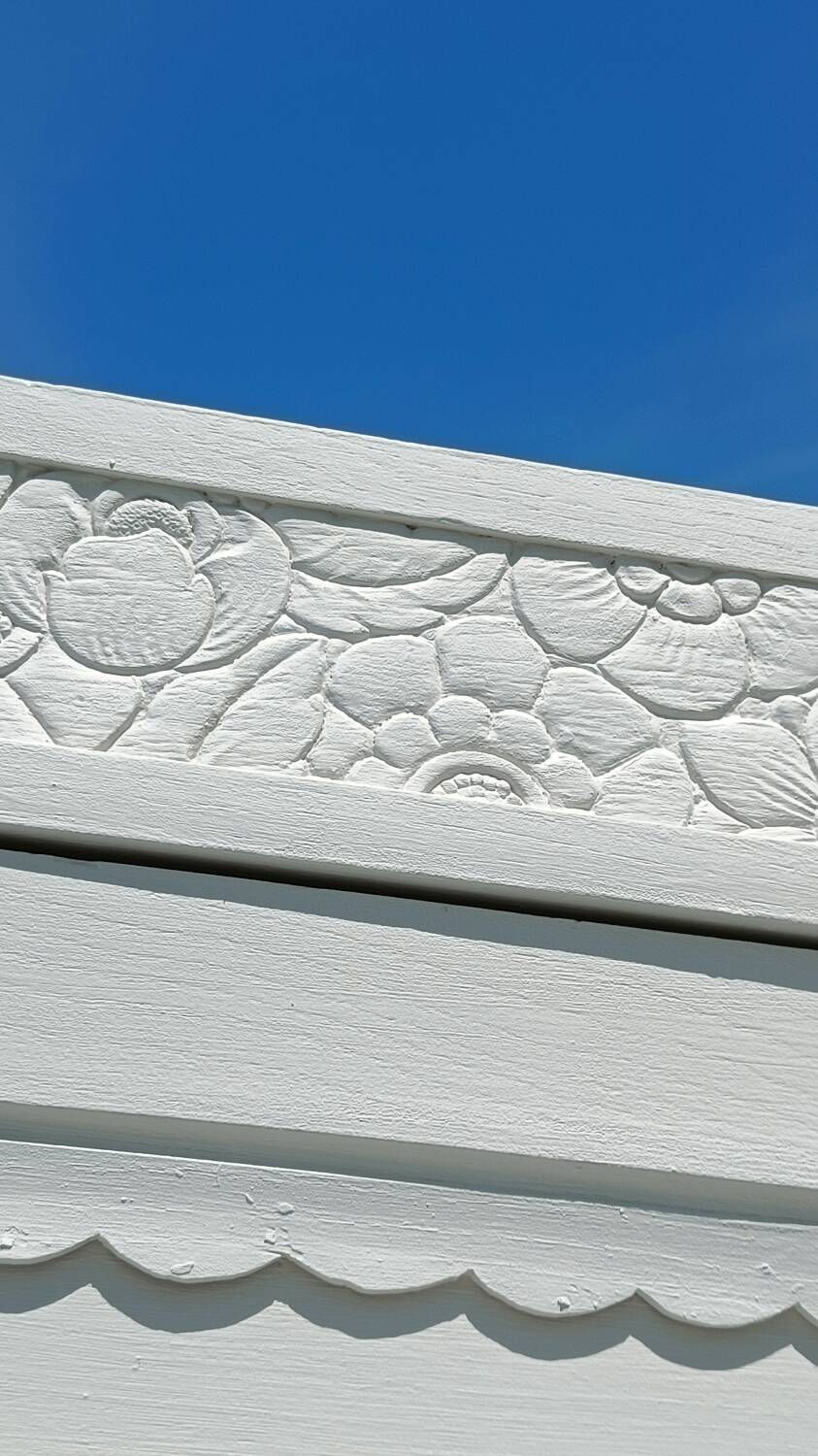 White art deco Parisian wardrobe