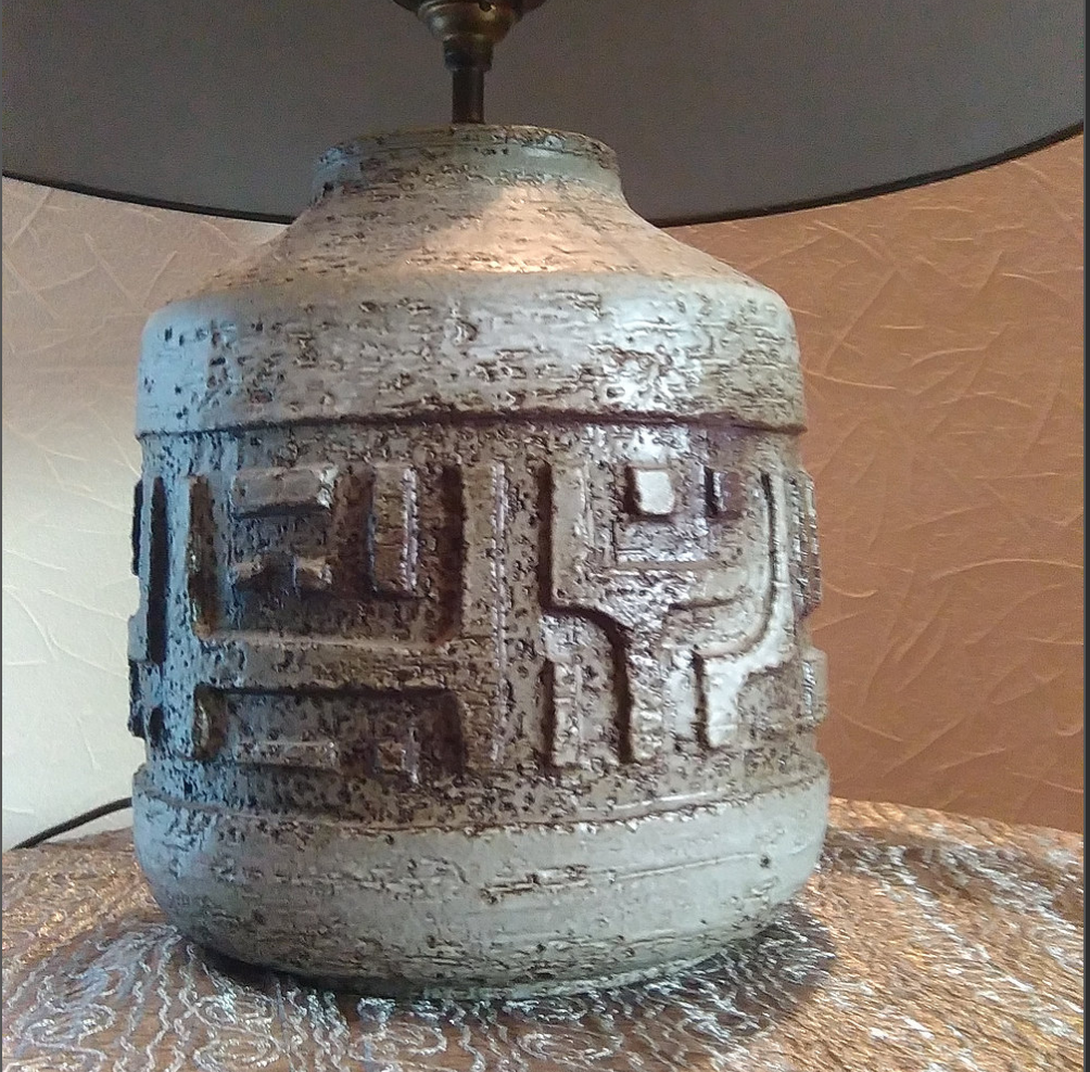 Lamp living room by Marius Bessone, 1970s