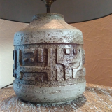 Lampe de salon par Marius Bessone, années 1970