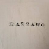 Large Bassano ceramic dish