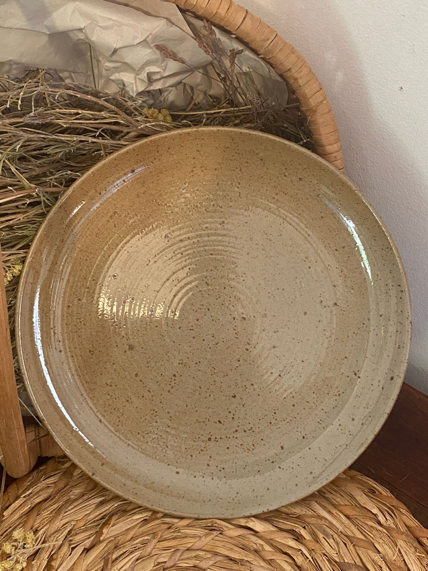 Stoneware plates, Manoir Stoneware