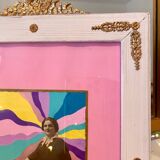 Old frame and photo