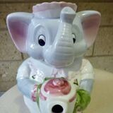 Vintage 80s elephant teapot