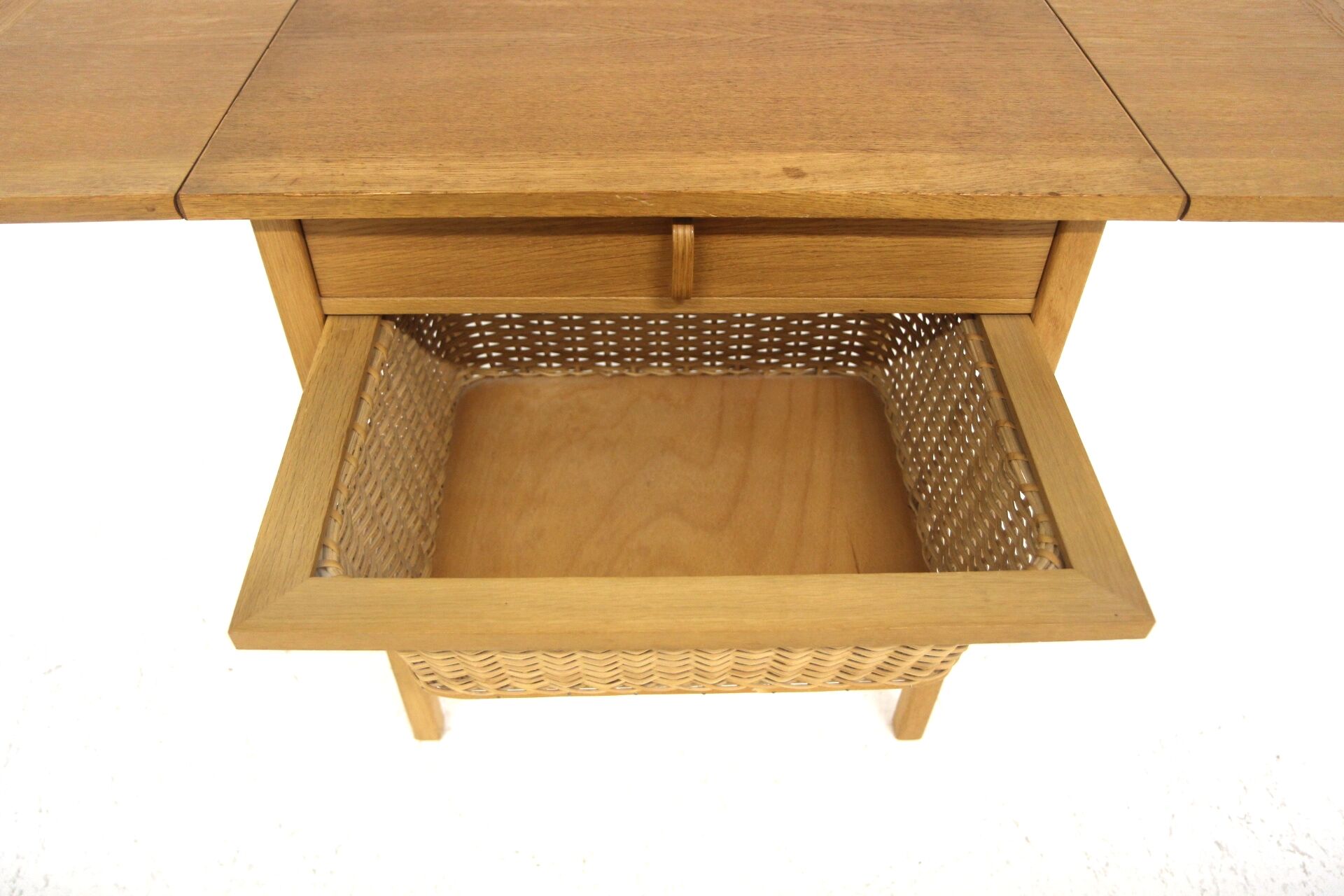 Scandinavian oak workbench, Sweden, 1960