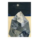 Collage on paper • MINERALOGY II