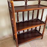 Vintage rattan shelf