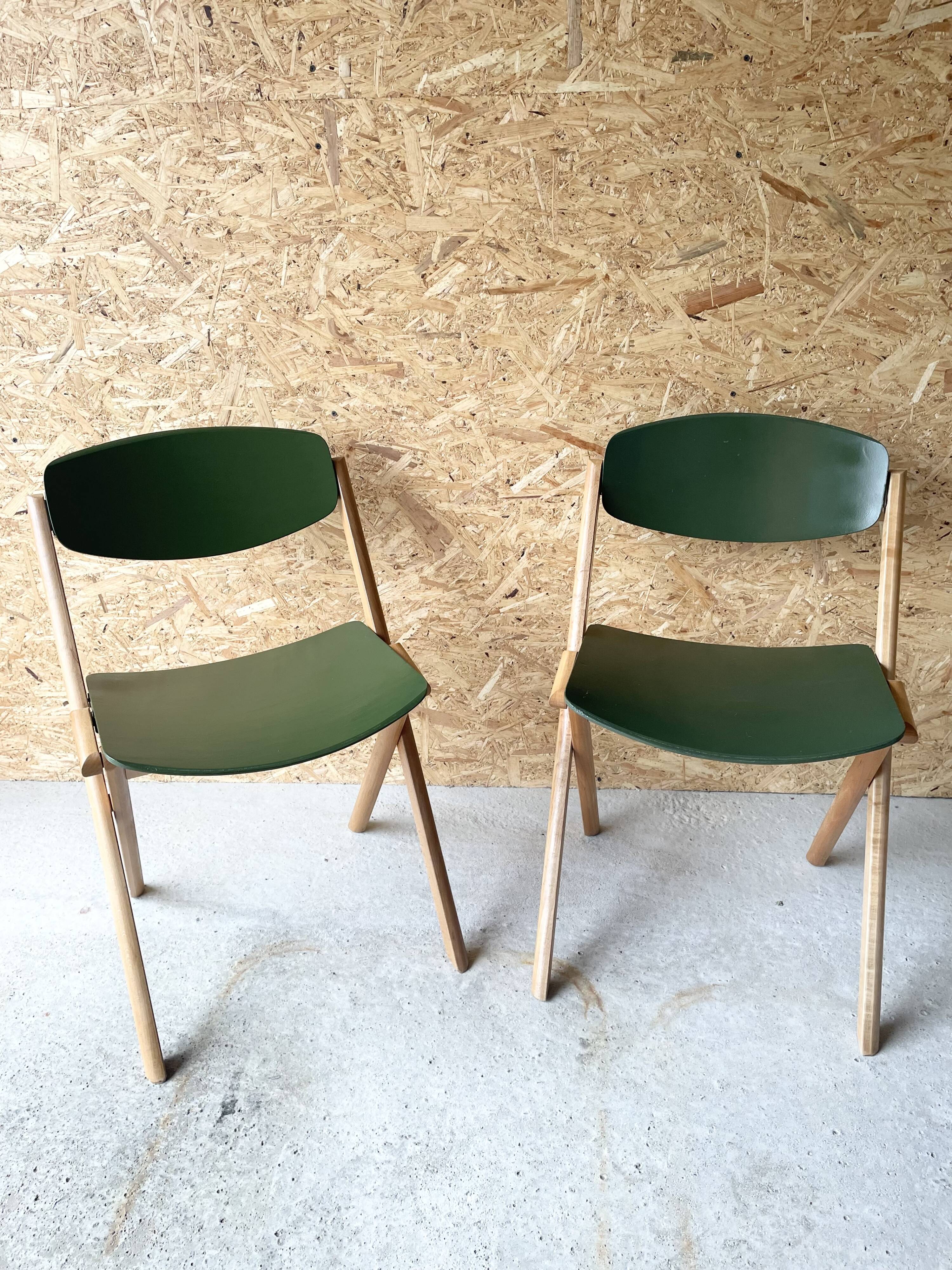 Jean-claude duboys folding chairs from the 80s