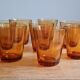 Set de 8 verres ambrés Duralex