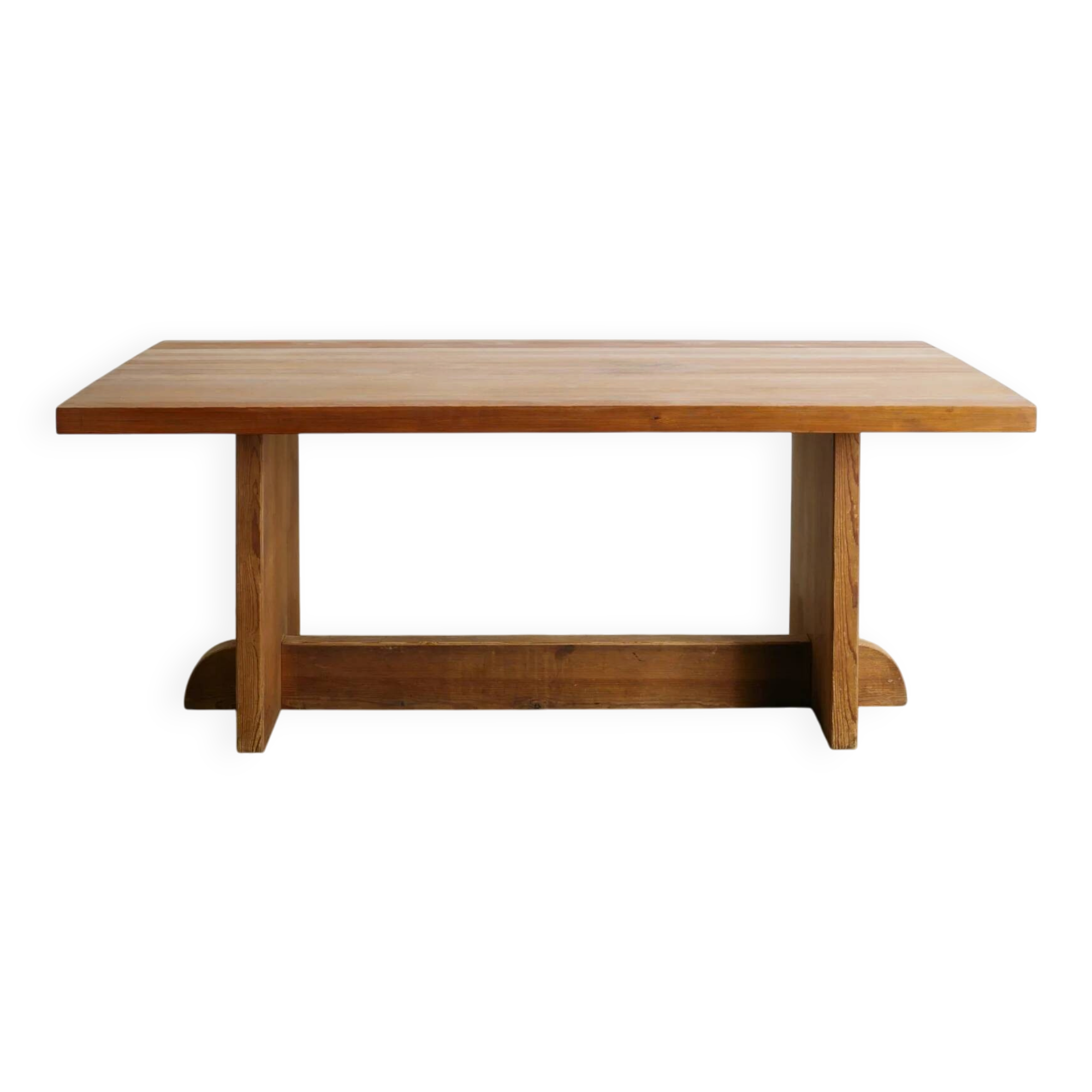 Vintage Swedish Wooden "Lovö" Dining Table by Axel Einar Hjorth, 1930s
