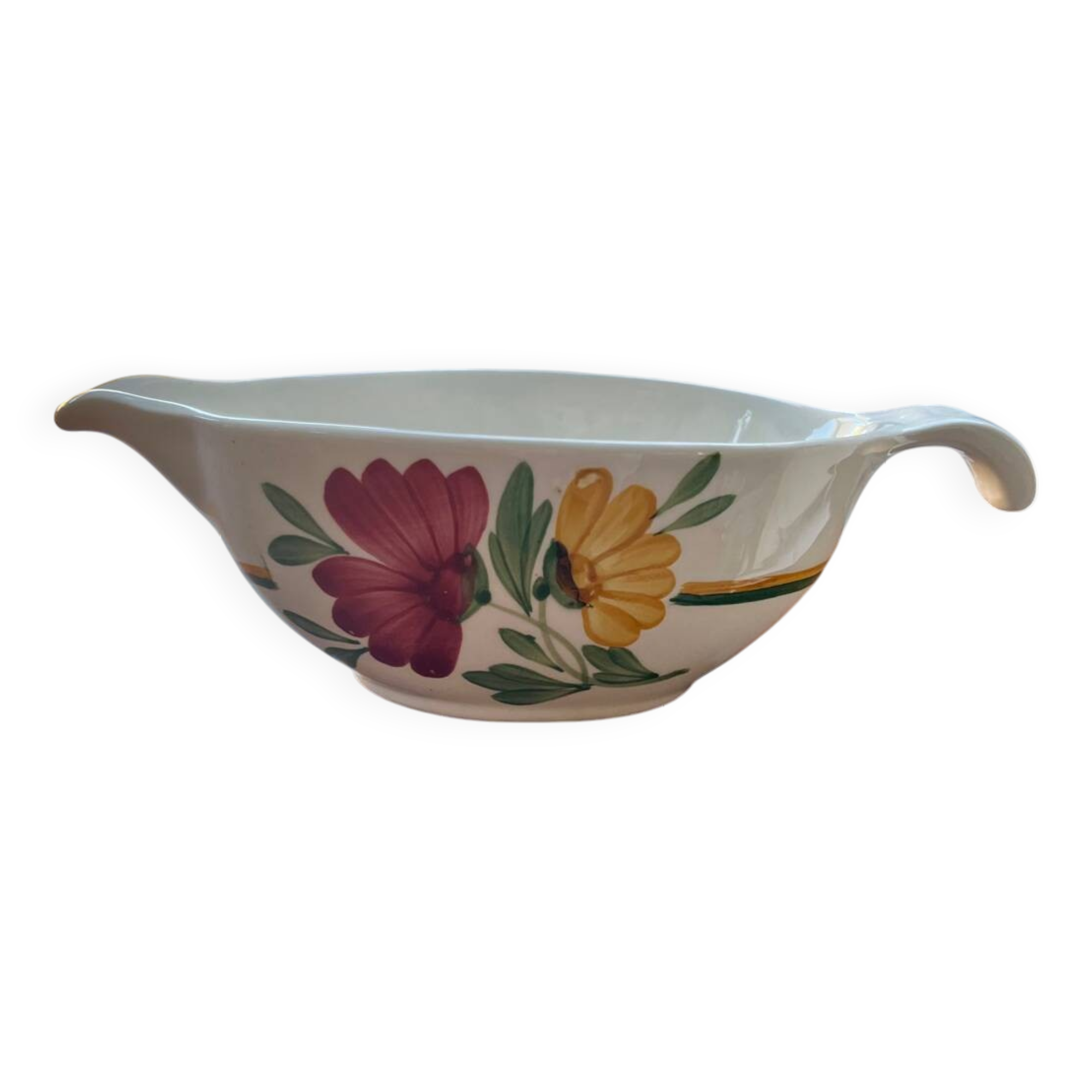 Digoin Sarreguemines Sauceboat