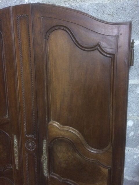 Paire de porte d'armoire en noyer