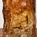 Mid-century modern glass vase by Kai Blomqvist for Kumela, Finland, 1960s.