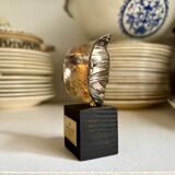 Silver-plated metal sculpture signed Igor Mitoraj for Christofle, 1977