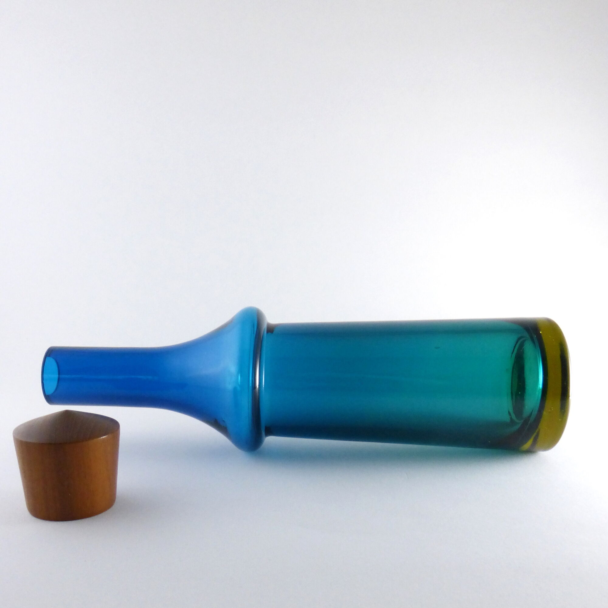 Scandinavian bottle Tropico of Goran Warff, Pukeberg Glasbruk, 60s