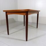 Danish teak extensible dining table, 1960’s