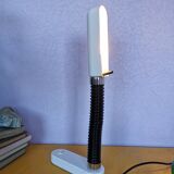 Flexible and adjustable lamp lacquered brass, 1970