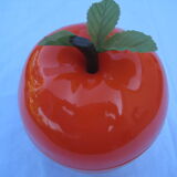 Vintage plastic apple ice bucket