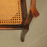 Viennese chair from the 1930s in wicker