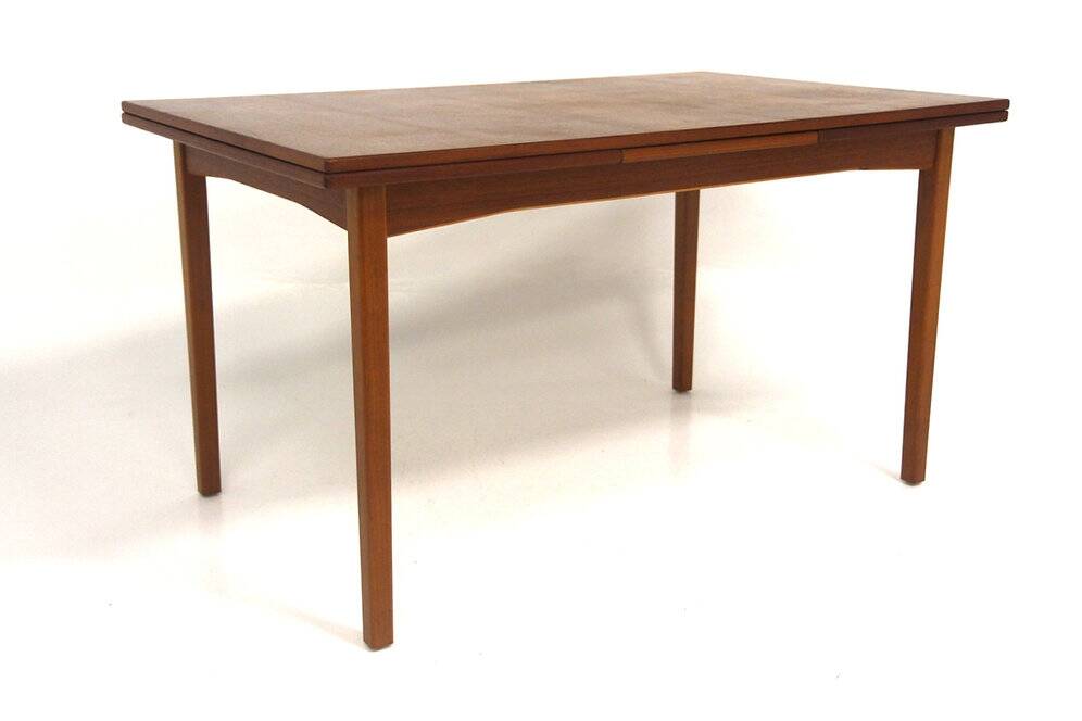 Scandinavian teak dining table, Ulferts, Tibro, Sweden, 1960