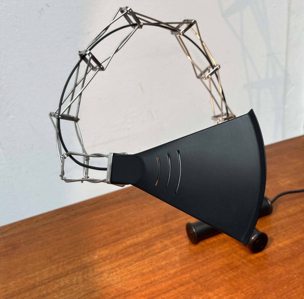 Postmodern Italian Multi X table lamp by Yaacov Kaufmann for Lumina, 1980s.