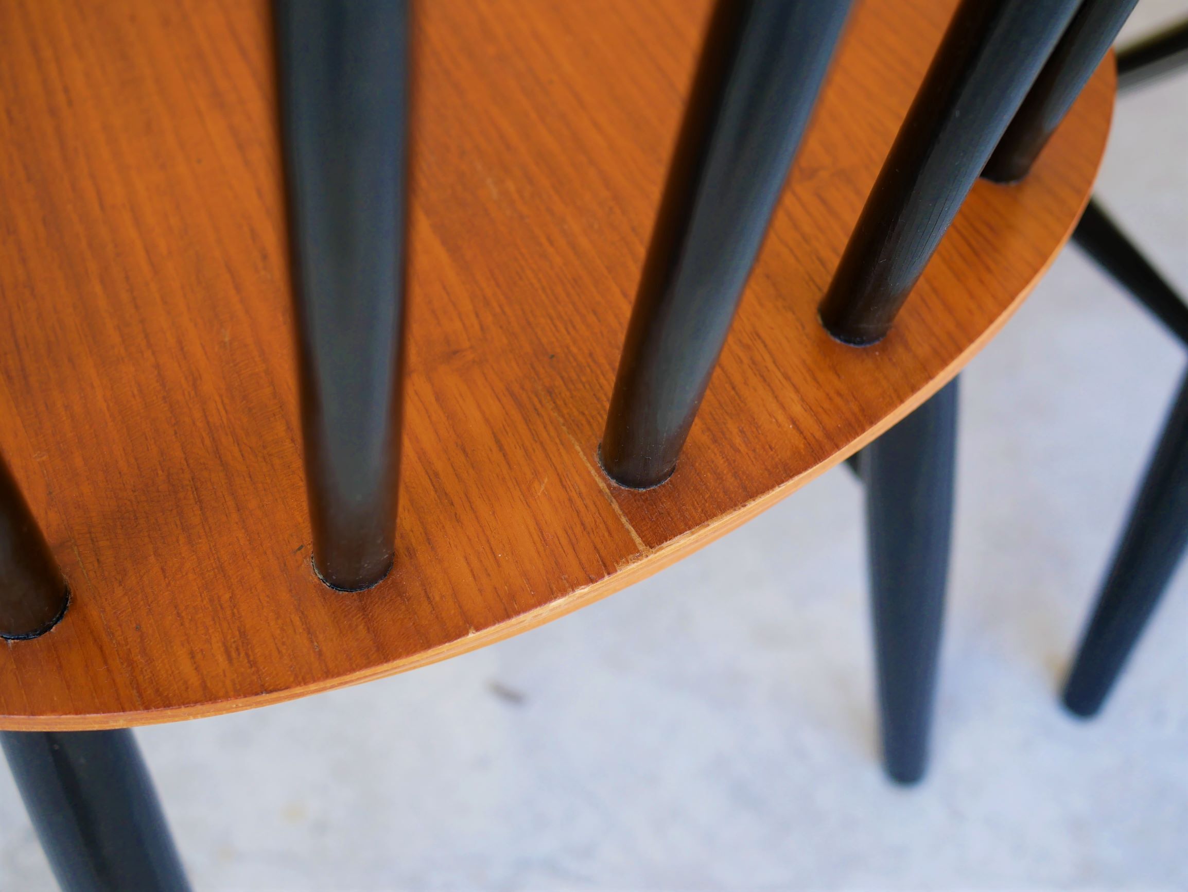 Chaise scandinave par I.Tapiovaara modèle « Fanett »