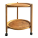 Folding wooden dessert table