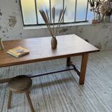 Table de ferme en chêne 2m