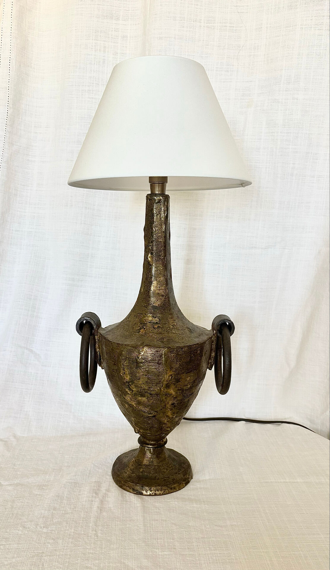 Lampe à poser en bronze Max Bre