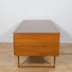 Mid-Century Teak Freestanding Desk by Torben Valeur & Henning Jensen for Dyrlund, Denmark, 1960s