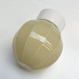 Beige Art Deco plafonnière van Thabur, 1940’s