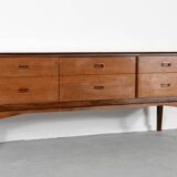 Vintage 'Austinsuite' Teak Dressing Table /Drawers/ Sideboard. Midcentury/