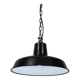 Suspension lampe industrielle tole emaillée noir