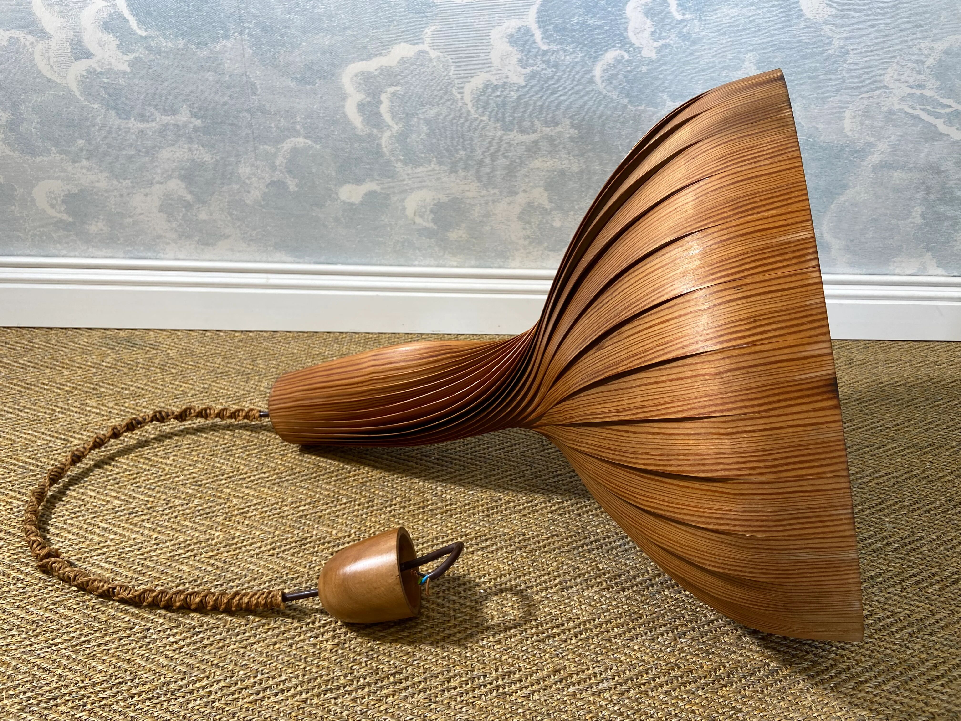 Spiral suspension by Hans-Agne Jakobsson, Sweden, 1960s.