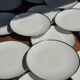 German porcelain service Winterling Marktleuthen Bavaria white