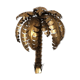 Palm tree sconce 1970