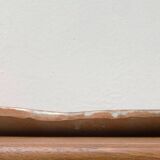 Large German ceramic plate with fish from the mid-century.