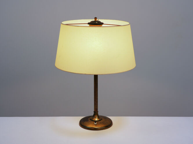 Lampe en laiton circa 1950
